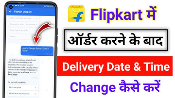 How To Change Delivery Date In Flipkart || Flipkart Me Order Date Kaise Badle || Live Demo 2023 ||