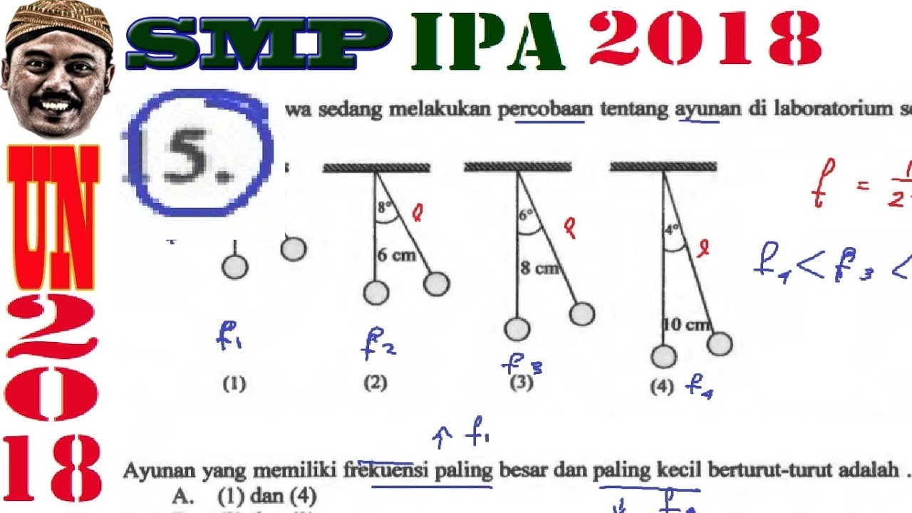 Soal Un Smp 2022 Ipa Tentang Getaran Dan Gelombang Revisi Id