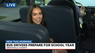 Bus drivers prepare for school year