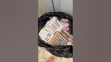WHY I’m THROWING AWAY ALL of my MAKEUP AND SKINCARE …. 😭 #makeup #skincare #prank #omg #declutter