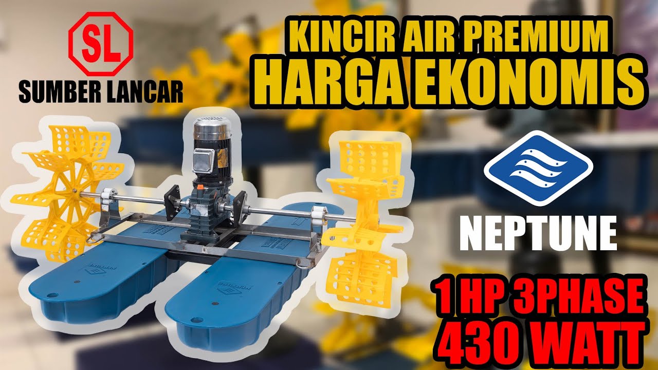 Kincir air untuk tambak udang ekonomis dengan spek premium NEPTUNE