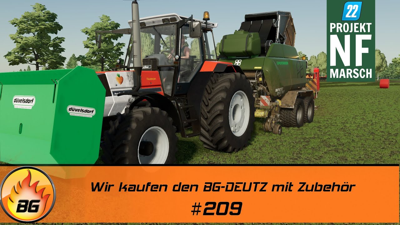 LS22 NF Marsch #209, Wir kaufen den BG-DEUTZ mit Zubehör