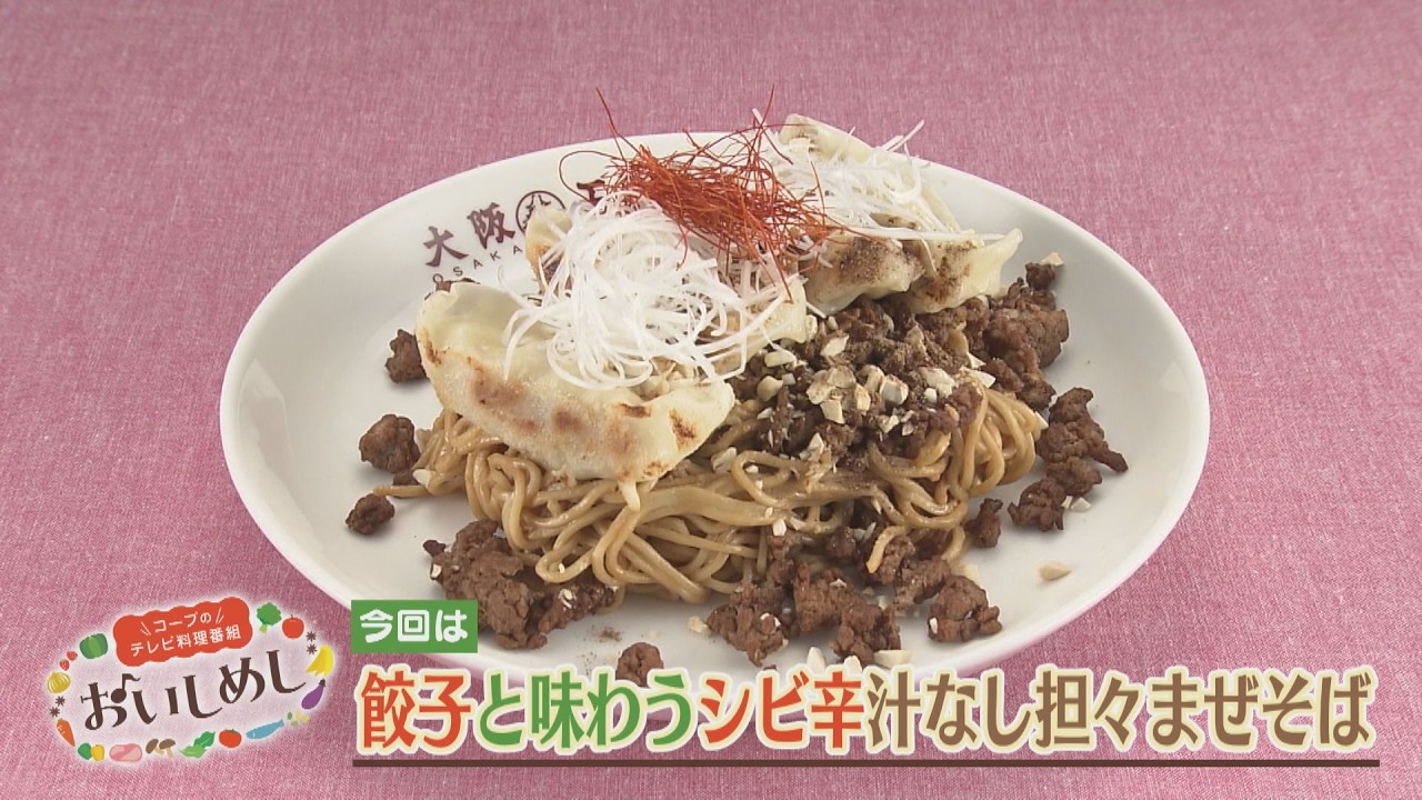 Spicy Numbing Soupless Tantan Mazesoba to Enjoy with Gyoza - YouTube