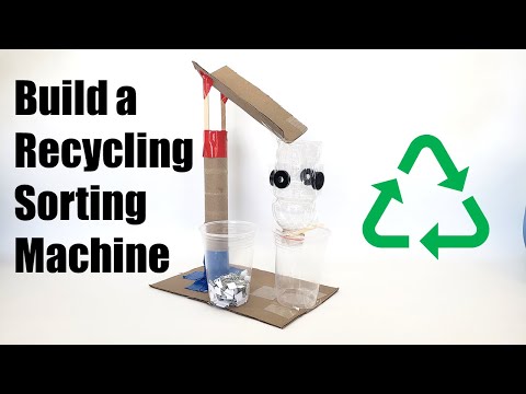 Build a Model Recycling Sorting Machine | STEM Activity
