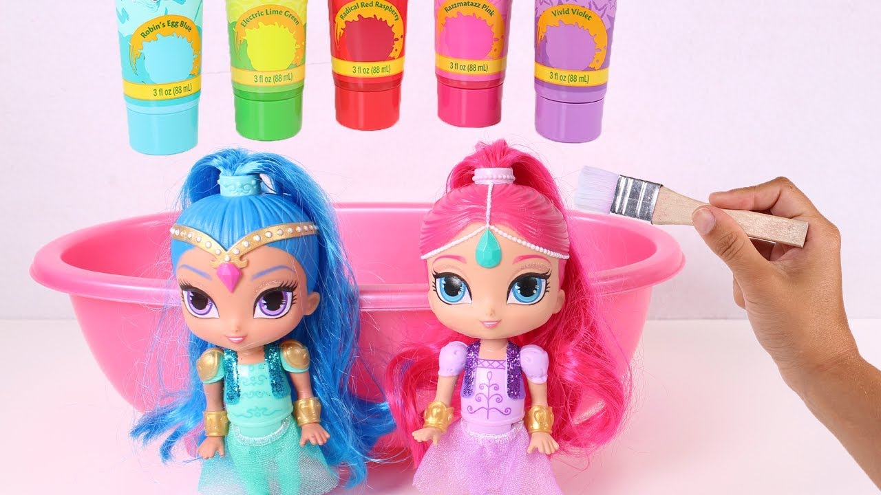 🌟 SHIMMER AND SHINE 🌟 Aprendemos los colores con Shimmer y Shine | Muñecas y Juguetes en Español - YouTube