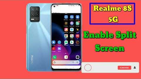 How to Enable Split Screen in Realme 8S 5 G, Realme 8S 5 G main Screen split Kaise kare, Tech For Mo