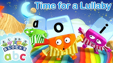@officialalphablocks - Time for a Lullaby 💤 | Nighttime in Alphaland | Learn to Spell