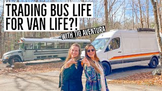 24 HOUR SWAP! We Traded Bus Life for Van Life with Tio Aventura!