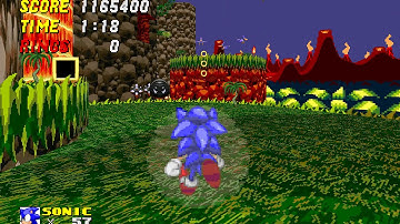 SRB2 v2.2 - Red Volcano Zone (Sonic)