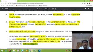 SA 505 External Confirmations CA Final Audit Revision