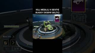 Kill Mesajli 4 Sevi̇ye Buggy Deseni̇ Geli̇yor Pubg Mobi̇l