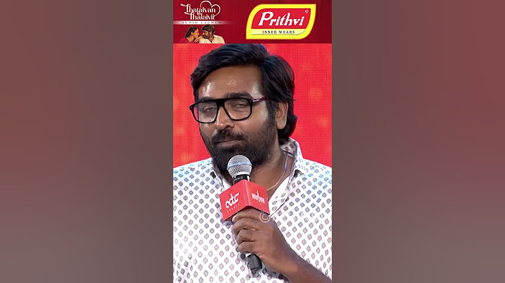 Baba Baskar-க்கும் எனக்கும் செட் ஆகாது 😲 Vijay Sethupathi Open Speech