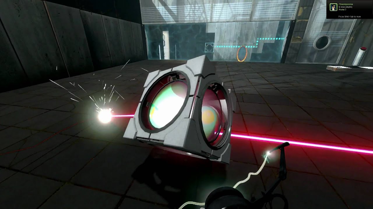 Let's Play Portal 2: Part 2 - Orbless, GladOS, Lasers - YouTube