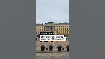University of Helsinki: A Student Wonderland #Helsinki  #TrueOrFalse #campustour #walkingtour