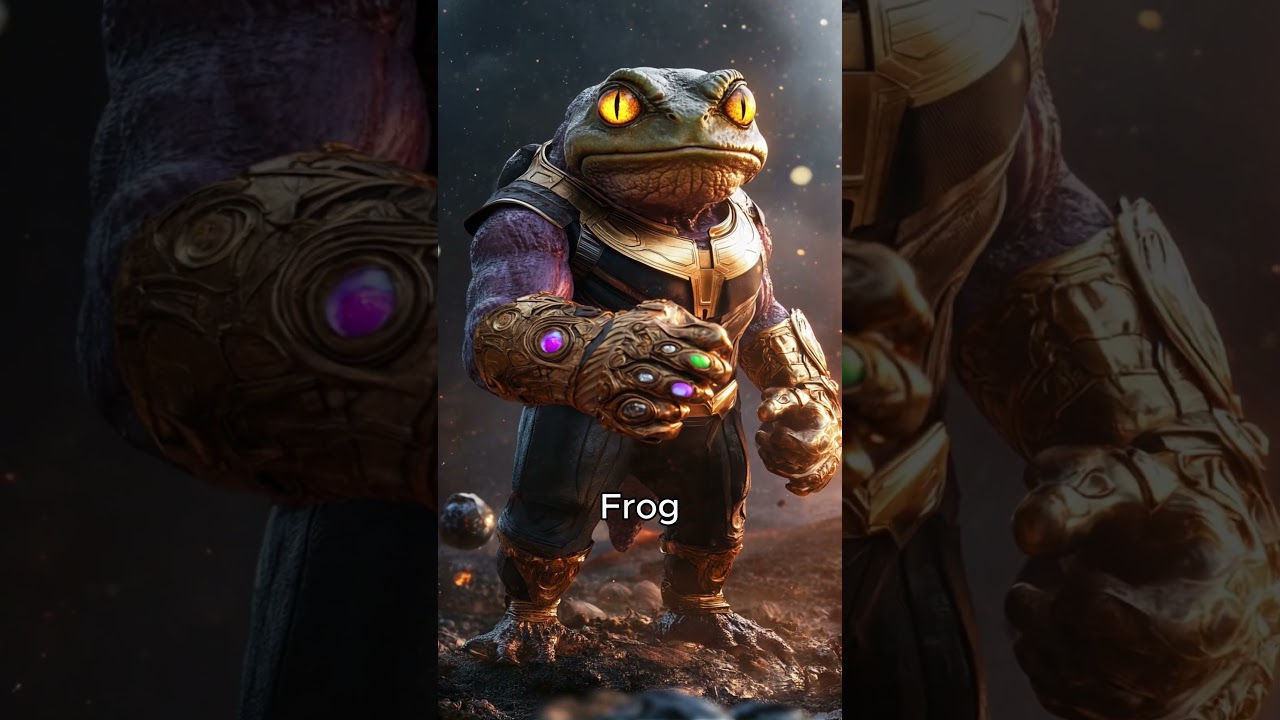 🤯🔥Animal and Superhero Hybrids in MARVEL Style! 