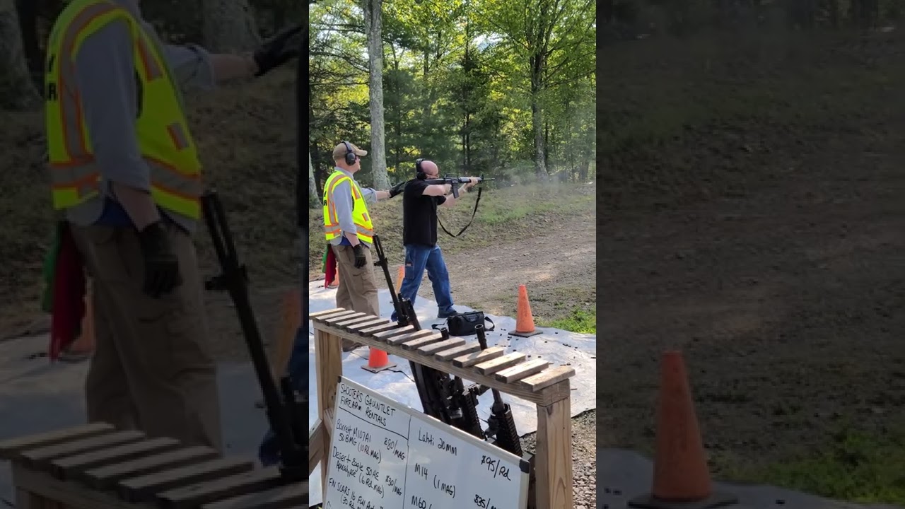 Mark   full auto m16 gun control shooters gauntlet