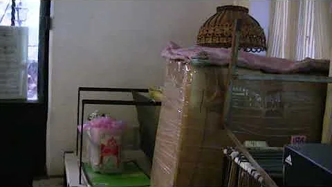 Ana Maria's place on the Street of Peace; bedroom
