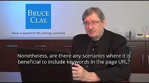 Should you include keywords in your page URL?