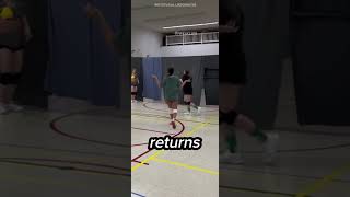 Wait They Covered the Net? 😳 Pro Volleyball Players Turn Into ROOKIES Real Quick #fypシ゚viral #shorts