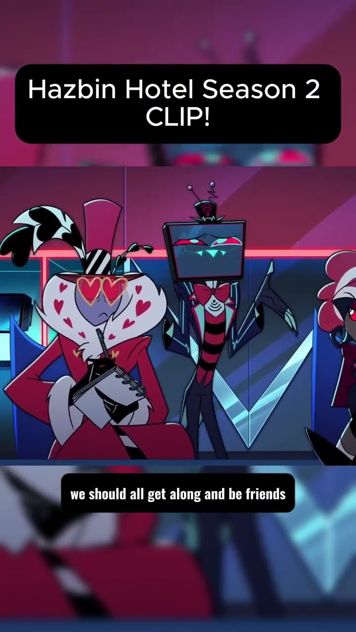 Hazbin Hotel Season 2 THE VEES Sneak Peek!!! - YouTube