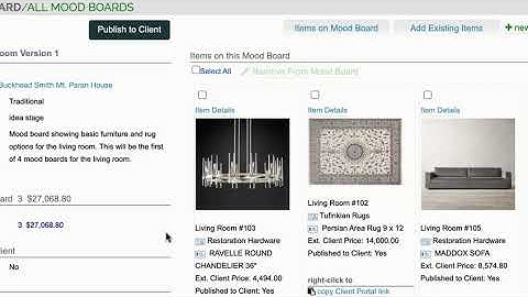 DesignerLogic: mood board pdf workflow part 2: download image from project