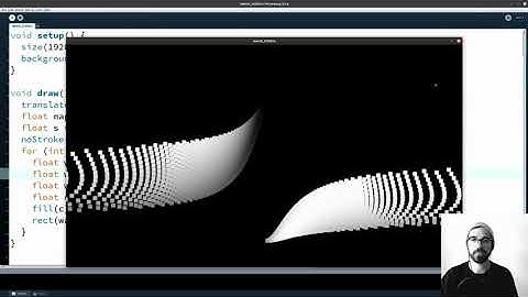 Exploring Wave-Figures in Processing