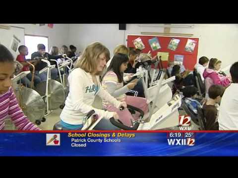 WXII-12 News Anchor Kimberly Van Scoy features Ward Elementary's "Kids Read and Ride" program