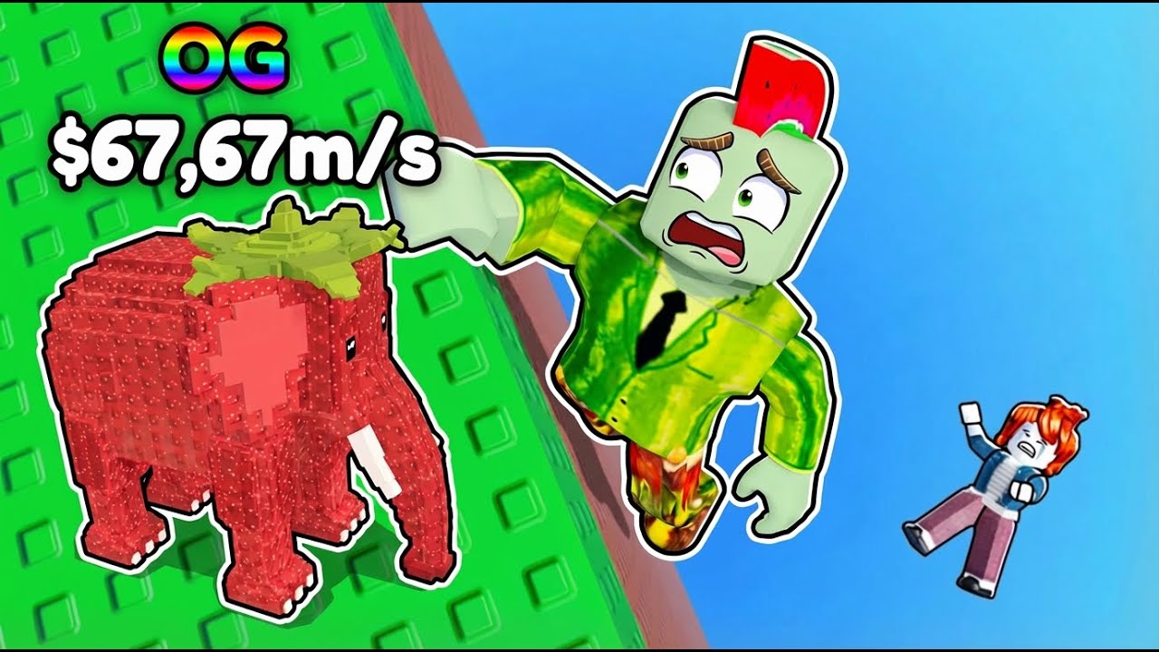 Klim Naar Boven, Hou De Brainrot... In Roblox!