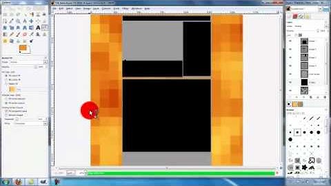 GIMP Tutorial - How to make a YouTube Background