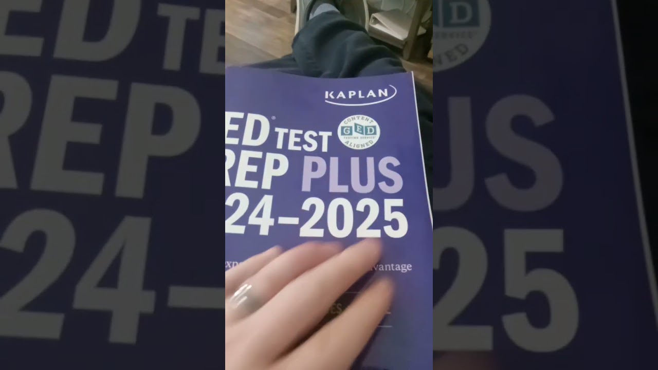 Ged Test/Prep Plus 2024/2025 Year Book 4/5/24 Unboxing