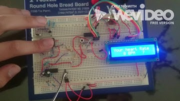 Non Invasive Heart Rate Sesonor PSUT embedded systems