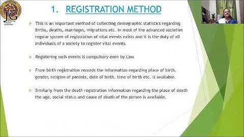 Dr Arati Shah B Com Sem 1 Unit 3 Demography