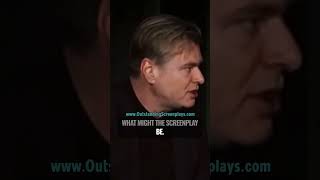 How Christopher Nolan develops an IDEA into a SCREENPLAY