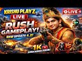 Full Rush Gameplay ☠️ | Krishu Playz | #bgmi #gaming #trending #pubg #livestream #rushgameplay