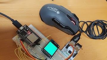 Usb mouse and keyboard on Arduino, CH559 cheap usb host chip