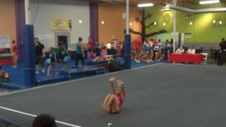 2017 Pasadena Classic level 4 floor routine 1st place 9.650