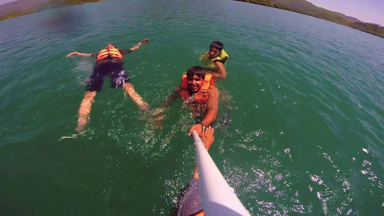 Khanpur Dam Cliff diving - Slow motion cliff diving - Islamabad to Khanpur