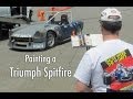 Painting a Triumph Spitfire