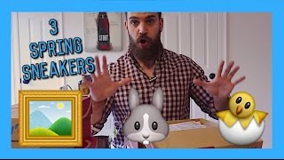 3 SNEAKER PICK UPS: More Easter/Spring Colors!(Please hit the THUMBS UP button and SUBSCRIBE! Use Code 