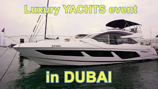 Luxury Yachts event in Dubai