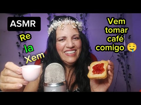 Asmr- vem tomar café comigo pra relaxar 🤤🥱😴