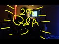 The 20K Subscriber Q&amp;A