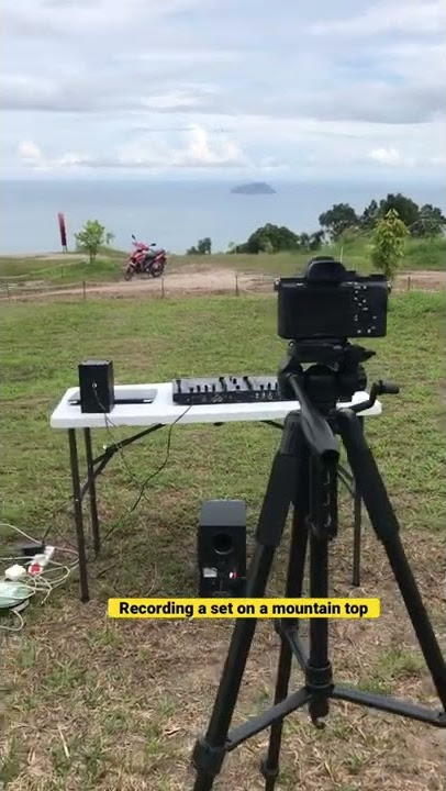 On set of a budget live DJ mix shoot 😂 #livedj #liverecording #dj