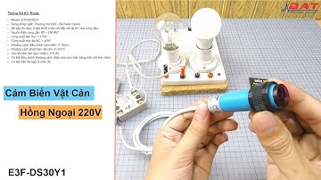 Cảm Biến Vật Cản Hồng Ngoại 220V E3F-DS30Y1 | Điện tử DAT