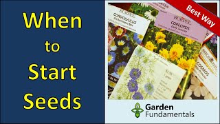 When to Start Seeds Indoors ??? Guide for Vegetables and Flowers