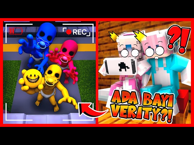 ATUN & MOMON MELIHAT PENAMPAKAN BABY VERITY DARI CCTV !! Feat @sapipurba Minecraft