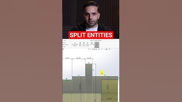 Split Entities in SolidWorks #shorts