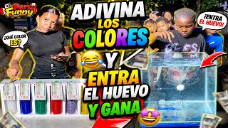 JUEGOS SÚPER FUNNY🥳 GANA BILLETE SI ADIVINA LOS COLORES GANA💸(parte.52) #viral 