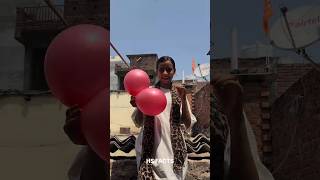 Balloon + cement = 🤯 #challengevideo #cementcraft #balloonpot #ai