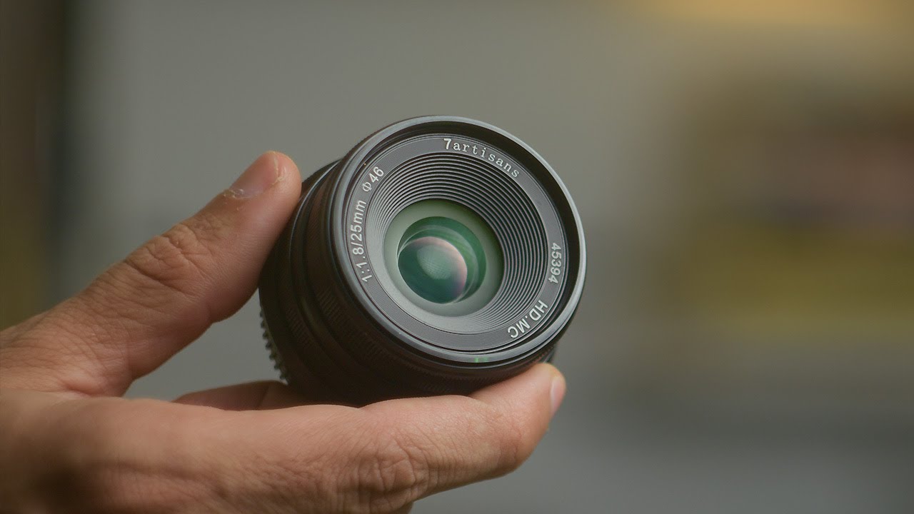 This $500 Lens Delivers a Lot - 7Artisans 25mm f1.8 - YouTube